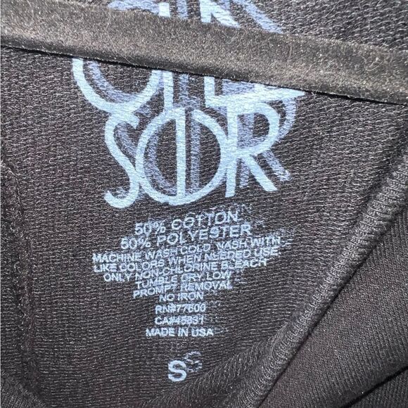 Chaser Sun Stars Moon Sky sweatshirt Scoop Neck High Low Size Small Cotton Blend - Picture 5 of 6